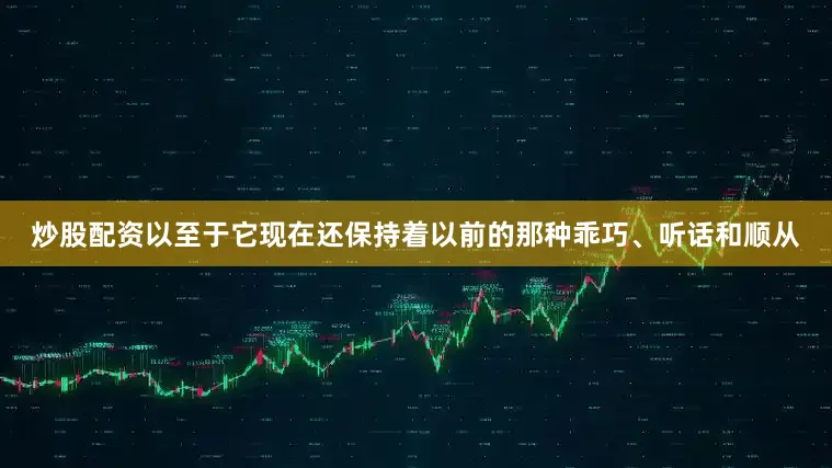 炒股配资以至于它现在还保持着以前的那种乖巧、听话和顺从