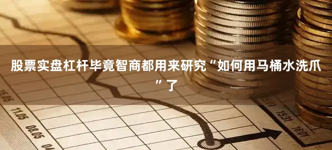 股票实盘杠杆毕竟智商都用来研究“如何用马桶水洗爪”了