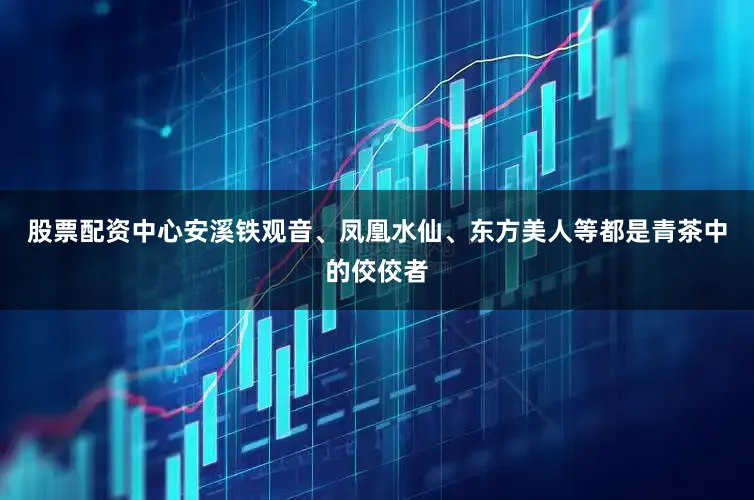 股票配资中心安溪铁观音、凤凰水仙、东方美人等都是青茶中的佼佼者